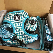 Load image into Gallery viewer, Harness Set - Rileys Houndstooth