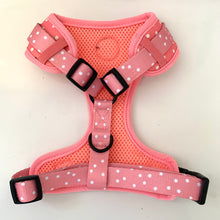 Load image into Gallery viewer, Adjustable Harness - Polka Dogs (Pink)