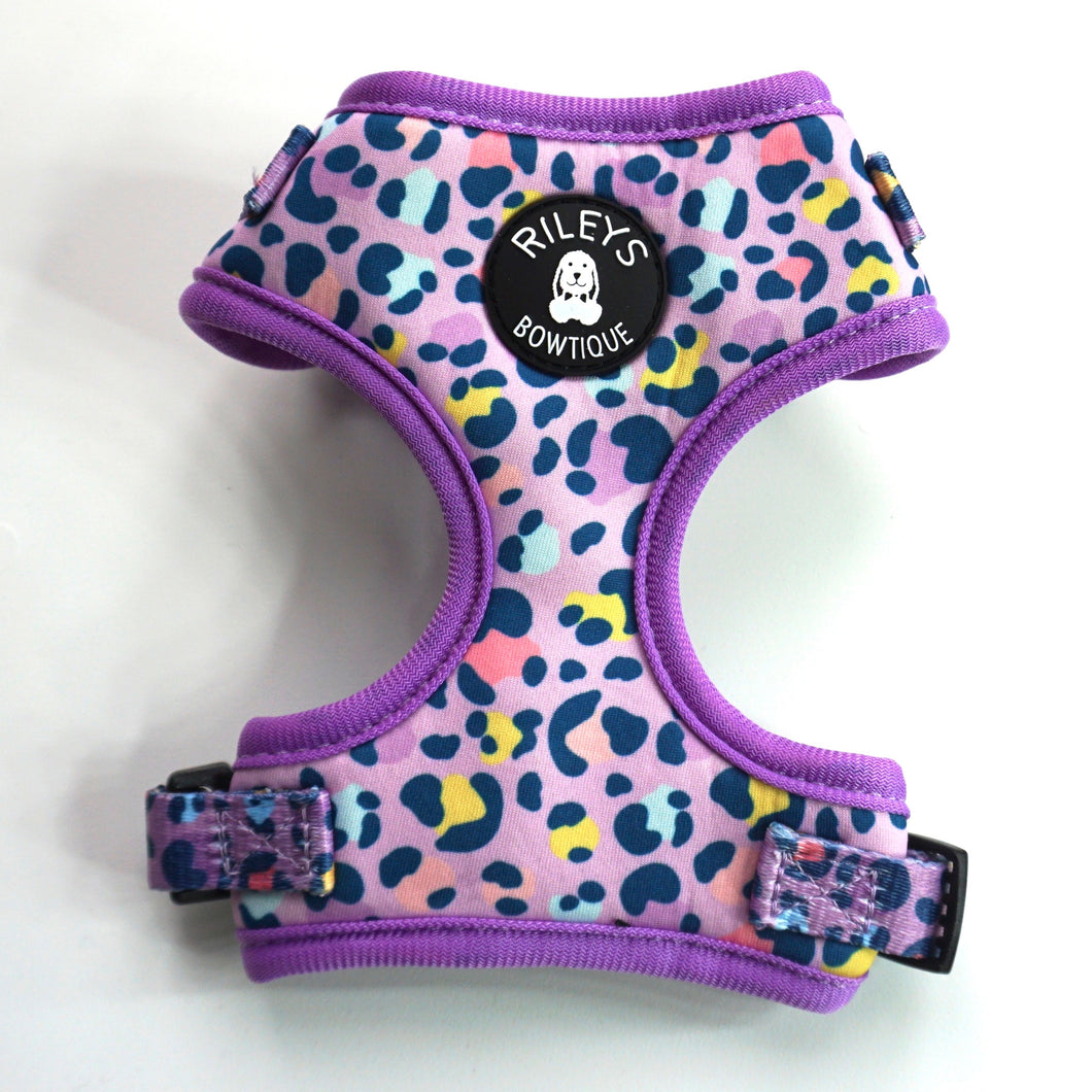 Adjustable Harness - Leopard Love