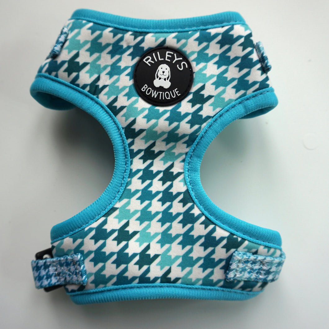 Adjustable Harness - Rileys Houndstooth