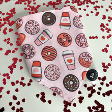 Load image into Gallery viewer, Valentines Bandana - Whole Latte Love
