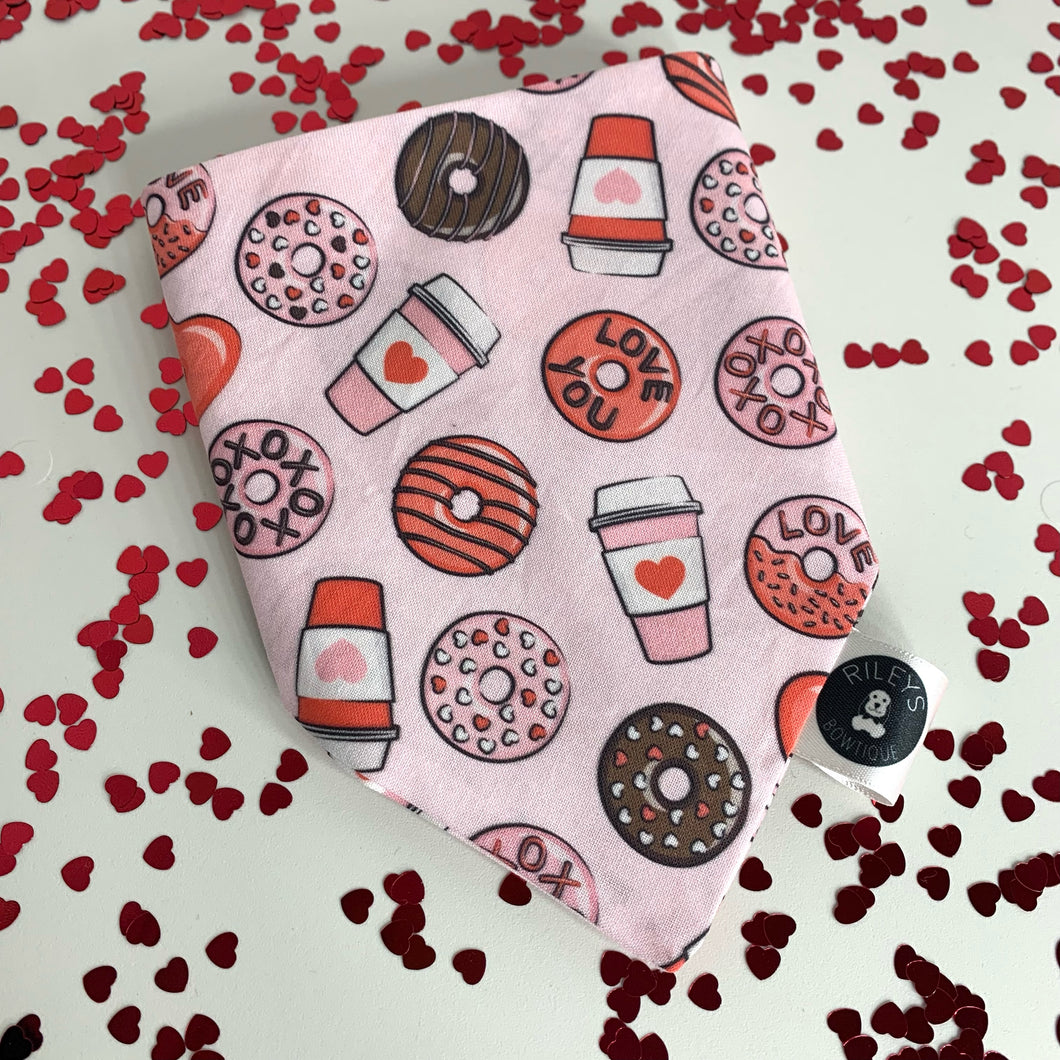 Valentines Bandana - Whole Latte Love