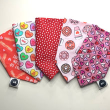 Load image into Gallery viewer, Valentines Bandana - Polka Dotty for You!
